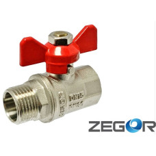 Кран шаровий 1/2"ЗЗ ZEGOR ECO PN30