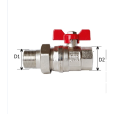 Кран-американка 1/2