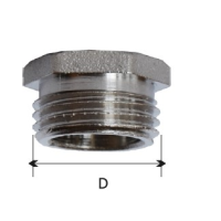 Заглушка KARRO 1" З (жовтий)