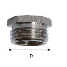 Заглушка KARRO 1" З (жовтий)