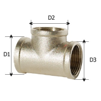 Трійник KARRO 3/4 - 1/2 - 3/4"