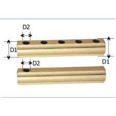 KARRO Колектор 1" х1/2 -10 балка/ з отвором