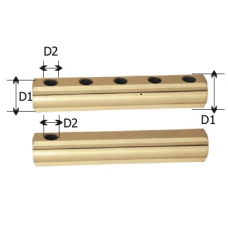 KARRO Колектор 1" х1/2 -7 балка/з отвором