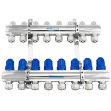Gross Колекторна група Без Витратомірів 1"х3/4 (8 виходів) без євроконуса