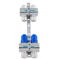 Gross Колекторна група Без Витратомірів 1"х3/4 (2 виходи) без євроконуса