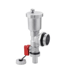 KARRO Зливна група для колектора 1" SUPER/Нікель