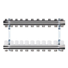 ZEGOR Колекторна група без витратомірів /+ євроконуса 1"х3/4 /11 виходів