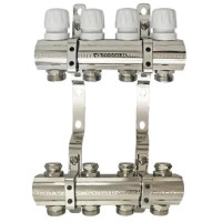 ZEGOR Колекторна група без витратомірів /+ євроконуса 1"х3/4 /4 виходів