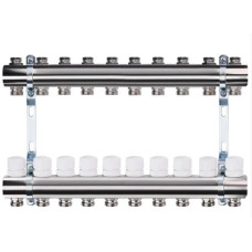 ZEGOR Колекторна група без витратомірів /+ євроконуса 1"х3/4 /10 виходів