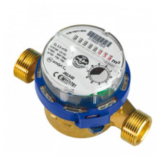 Лічильник Powogaz Apator для ХОЛОДНОЇ води C+ R=160( Dn 15 )Без Гайок