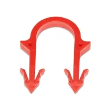 Скоба-кліпса червона KOTAR d.18мм