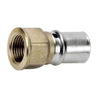 Муфта пресована 16х1/2"В Idrosanitaria Bonomi