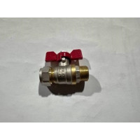 Кран до металопластика 16х1/2 З KARRO усилений не розбірний