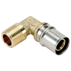 Коліно пресоване 16х1/2"З Idrosanitaria Bonomi