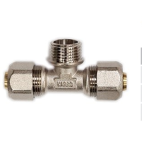 Трійник металопластик KARRO 20х1/2х20 З