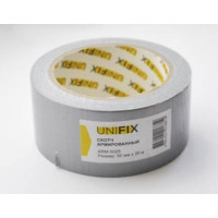 Стрічка клейка армована сіра 50 мм 25 м (UNIFIX)