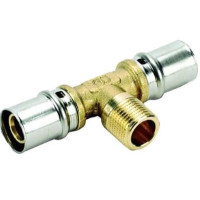 Трійник пресований 26х3/4х26" В Idrosanitaria Bonomi