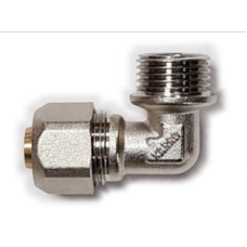 Коліно металопластик KARRO 16х1/2 З