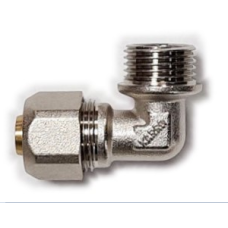 Коліно металопластик KARRO 20х3/4 З