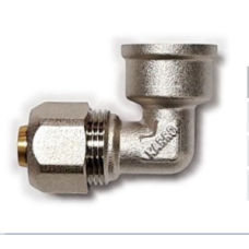 Коліно металопластик KARRO 16х1/2 В