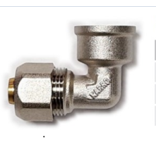 Коліно металопластик KARRO 20х3/4 В