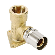 Коліно монтажне пресове 16х1/2"В Idrosanitaria Bonomi