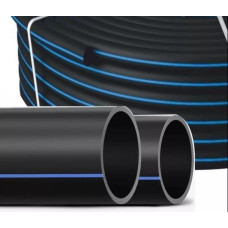 Труба ПЕ80 d32 (чорна/2.4mm/100м бухта/10 атм) Mixplast