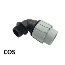 Кутник ПЕ Ø40x1"3 (SantehPlast.COS)