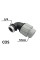 Кутник ПЕ Ø32x3/4"В (SantehPlast.COS)