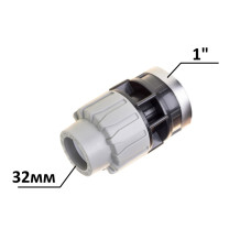 Муфта ПЕ Ø32x1"В (Santehplast.COS)