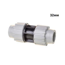 Муфта ПЕ Ø32 (SantehPlast.COS)