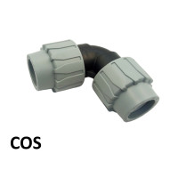 Кутник ПЕ Ø50 (Santehplast.COS)