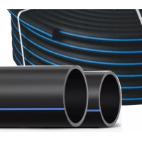 Труба ПЕ80 Ø20 чорна 2.0mm (100м.бухта)10 атм Mixplast