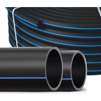 Труба ПЕ технічна Ø20 (чорна/1.7mm/200м бухта/6 атм)