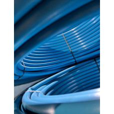 Труба ПЄ80 Ø25 синя 2,1mm 300м. 6 атм) ABW.Plast