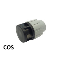 Заглушка ПЕ Ø40 (SantehPlast.COS)