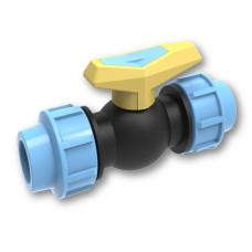 Кран ПЕ Ø25 (SantehPlast)