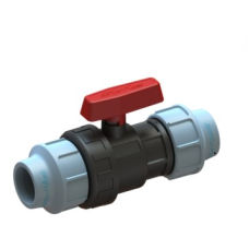 Кран ПЕ Ø25 (SantehPlast.COS)