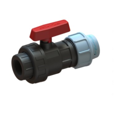 Кран ПЕ Ø32x1"В (SantehPlast.COS)