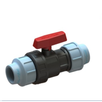 Кран ПЕ Ø40 (SantehPlast.COS)