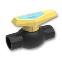 Кран ПЕ 3/4"ВВ (SantehPlast)