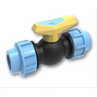 Кран ПЕ Ø50 (SantehPlast)