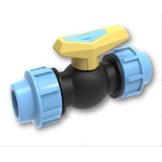 Кран ПЕ Ø50 (SantehPlast)