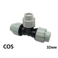 Трійник ПЕ Ø32 (SantehPlast.COS)