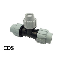 Трійник ПЕ Ø40 (SantehPlast.COS)