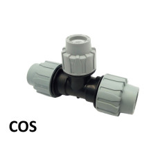 Трійник ПЕ Ø40 (SantehPlast.COS)