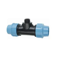 Трійник ПЕ Ø32x1/2"ЗxØ32 (SantehPlast)