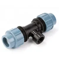 Трійник ПЕ Ø32x1"ВxØ32 (SantehPlast)