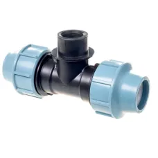 Трійник ПЕ Ø25x3/4"ВхØ25 (SantehPlast)