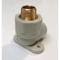 Кутник настінний Pestan d20х1/2 (Зовнішня різьба)